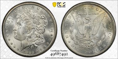 1882-CC $1 MS64+