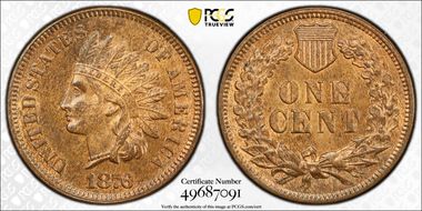 1876 1C MS64RB