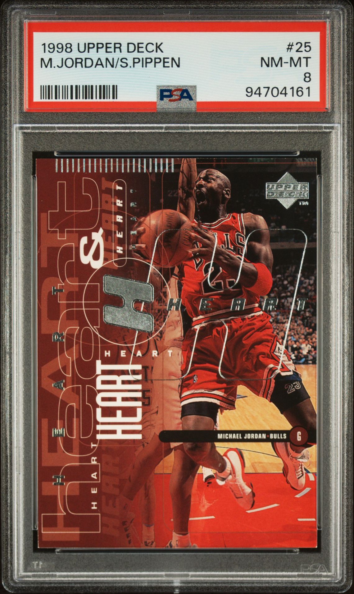 1998 Upper Deck M.jordan/S.pippen #25 Nm-Mt 8 front