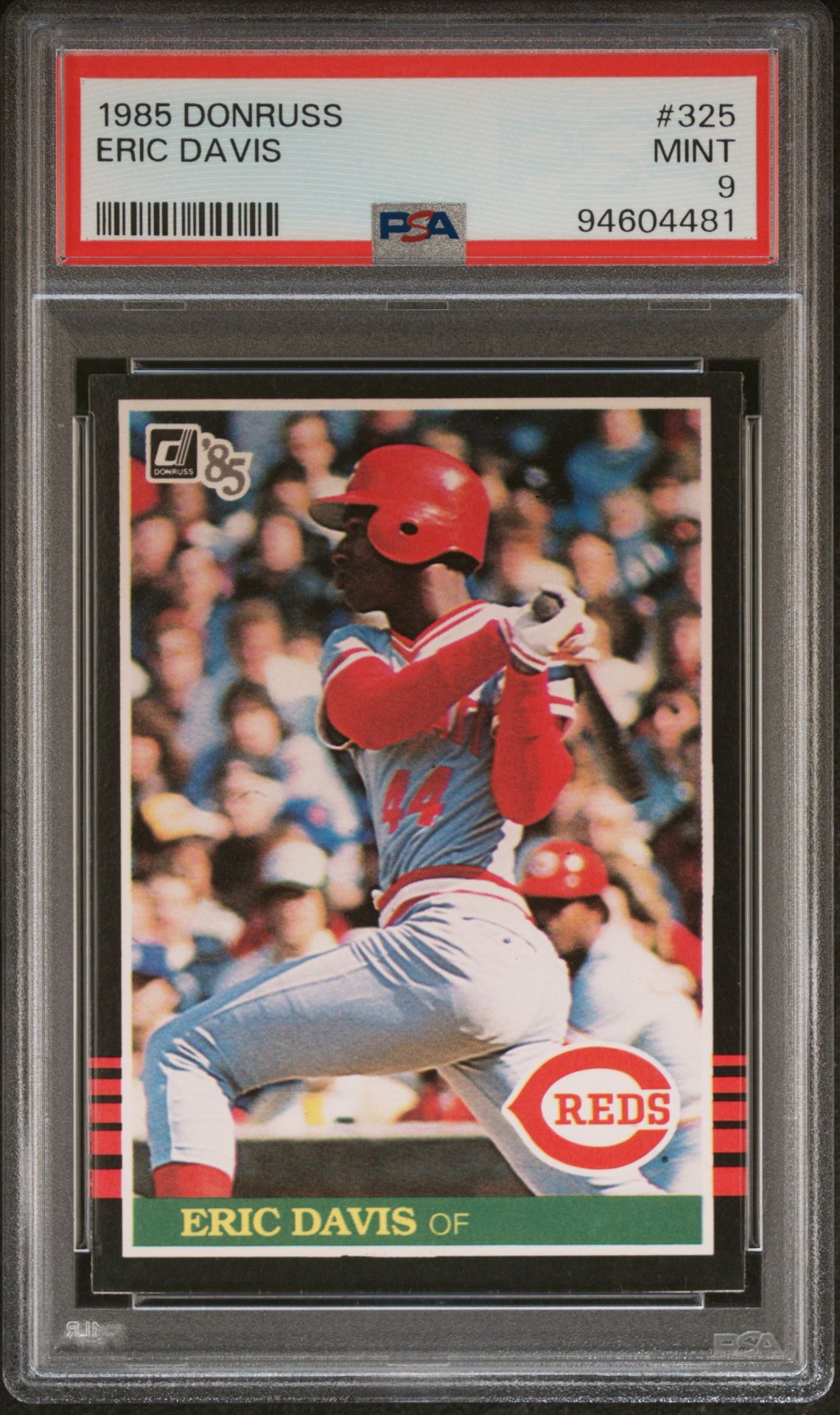 1985 Donruss DONRUSS #325 Eric Davis front