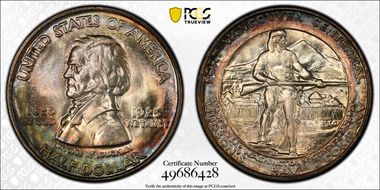 1925 50C Fort Vancouver MS68