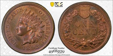 1892 1C PR64RB