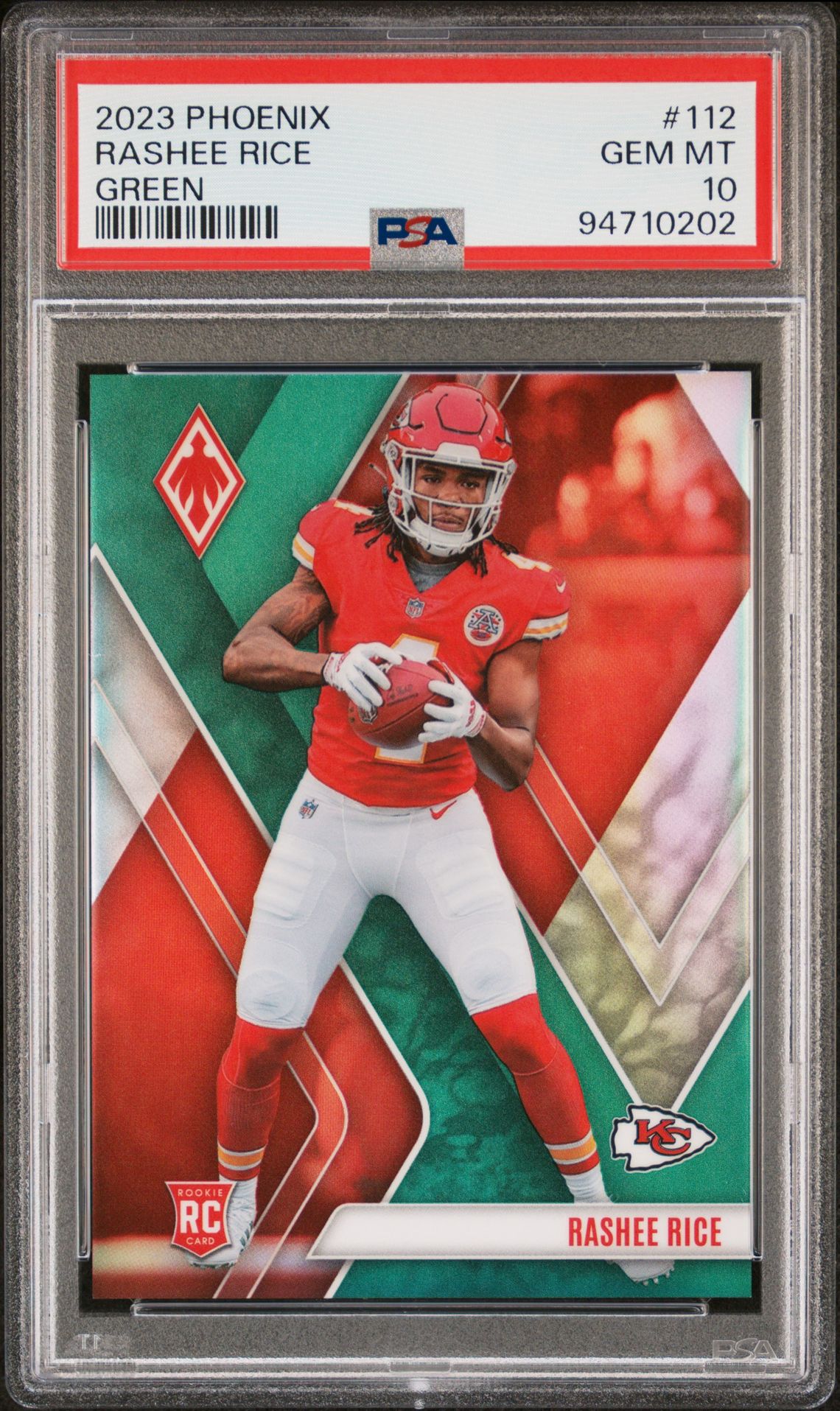 2023 Panini PANINI PHOENIX GREEN #112 Rashee Rice front