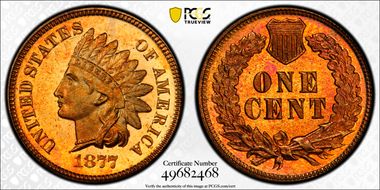 1877 1C PR67RD