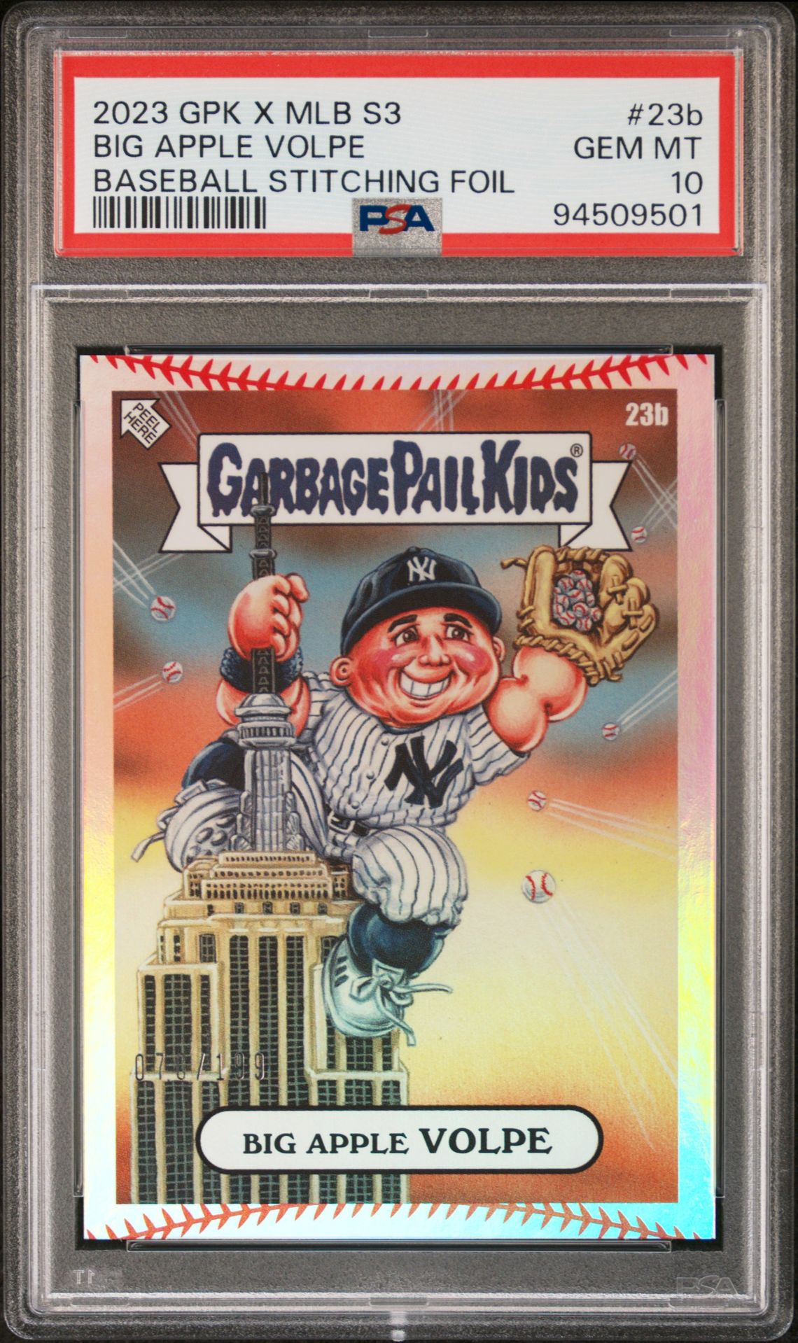 Big Apple Volpe PSA 10