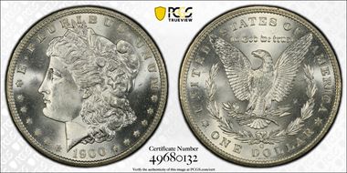 1900-O $1 MS67+