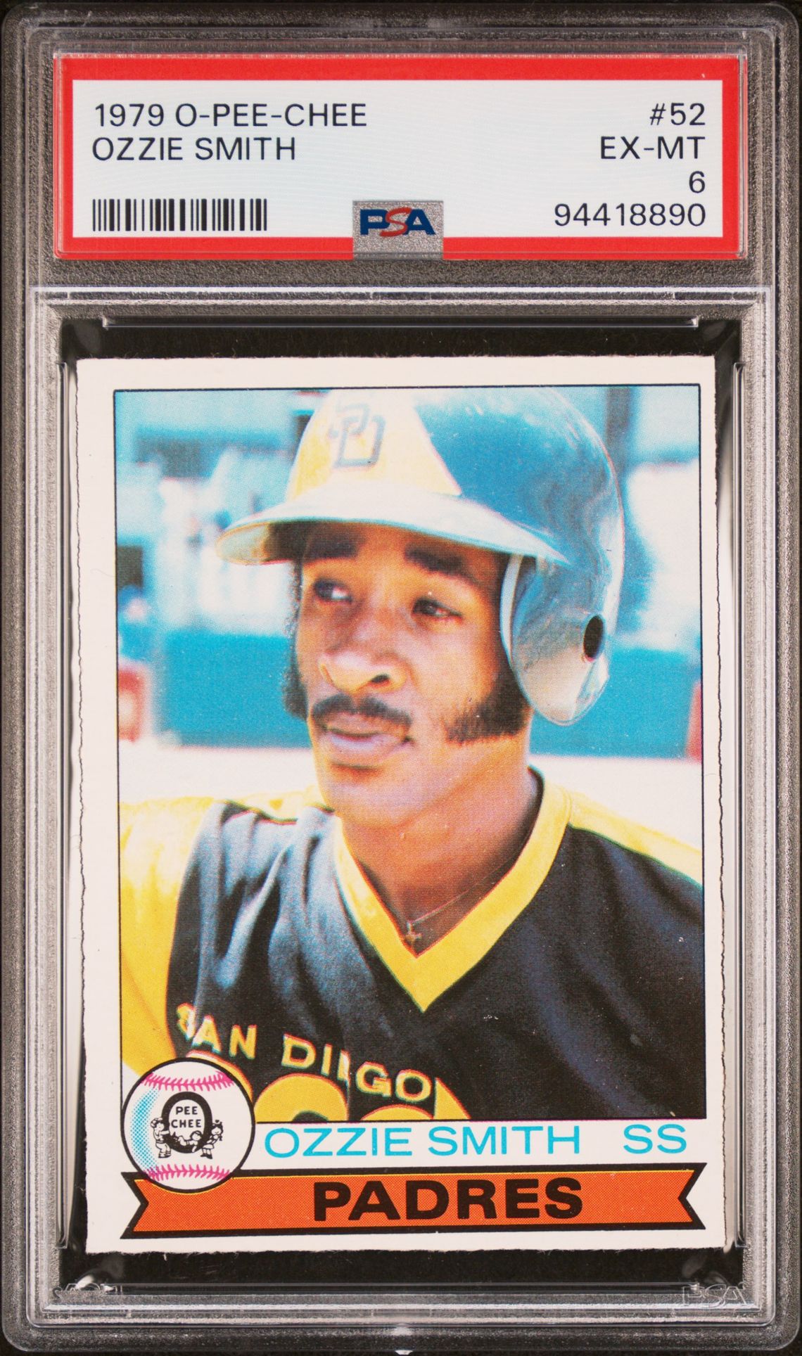 1979 O-Pee-Chee O-PEE-CHEE #52 Ozzie Smith front