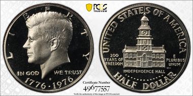 1976-S 50C Clad PR69CAM