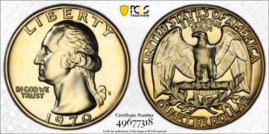 1970-S 25C PR68