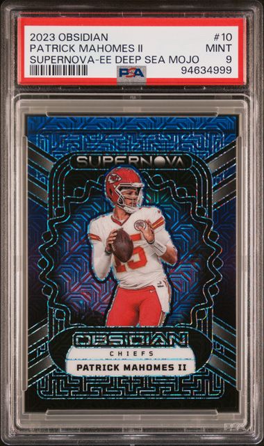 2023 Panini Obsidian Mojo #10 Patrick Mahomes front