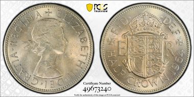 1964 1/2 Cr S-4145 MS64