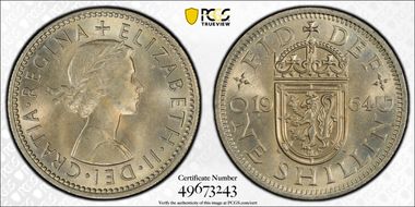 1964 Shil S-4148 Scottish Rev MS65