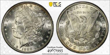1888-S $1 MS63