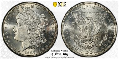 1889-S $1 MS63