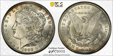 1900-O $1 MS64