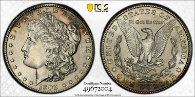 1902-O $1 MS64