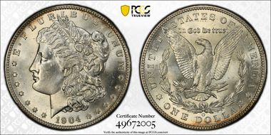 1904-O $1 MS65