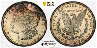 1889-S $1 MS64