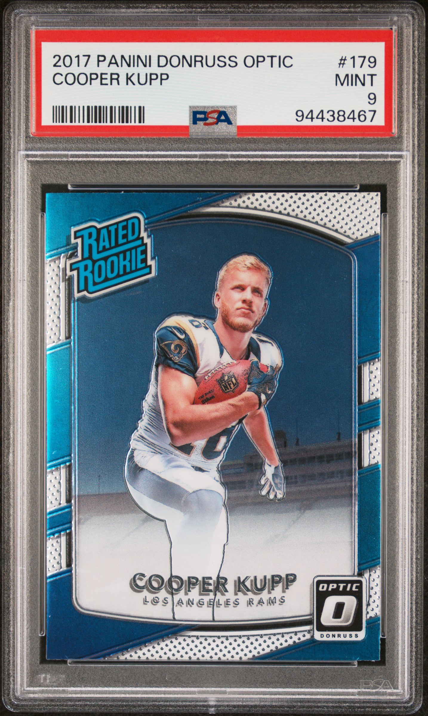 2017 Panini Donruss Optic Cooper Kupp #179 Mint 9 front