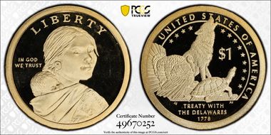2013-S $1 Native American PR69DCAM