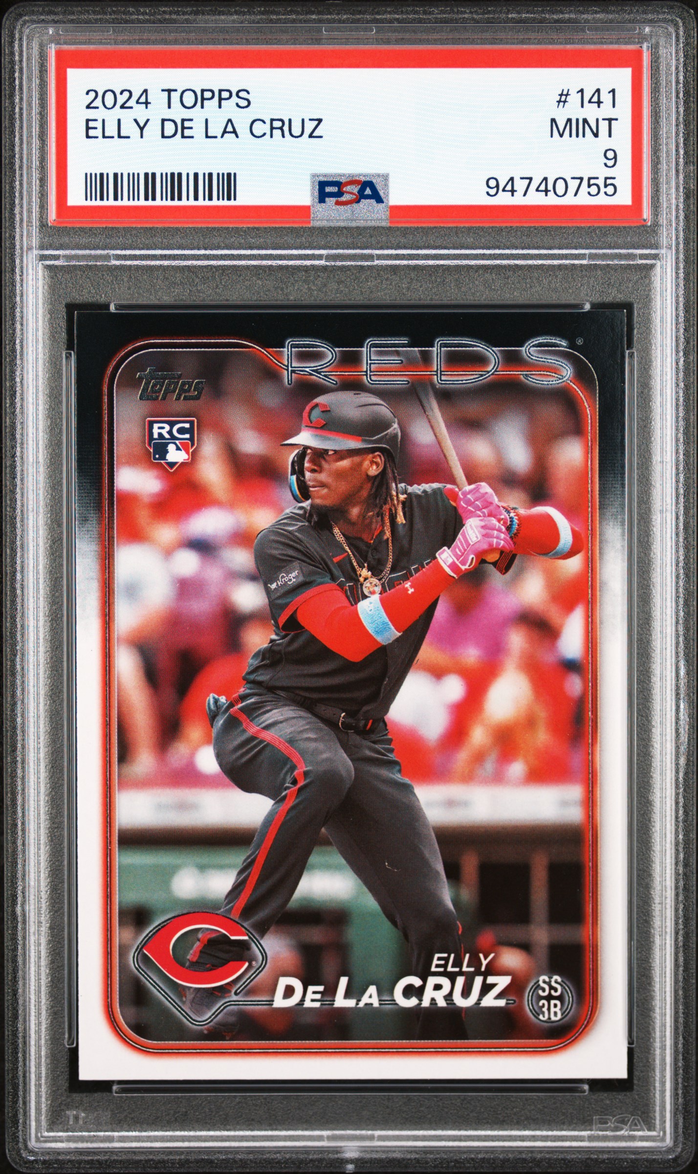 2024 Topps Elly De La Cruz #141 Mint 9 front