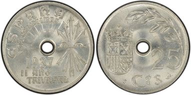 1937 25C KM-753 MS65