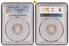 EE1895-A (1903) Gersh KM-12 MS64