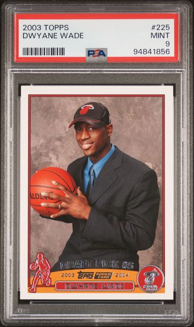 2003 Topps COLLECTION #225 Dwyane Wade front