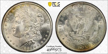 1882-CC $1 MS64