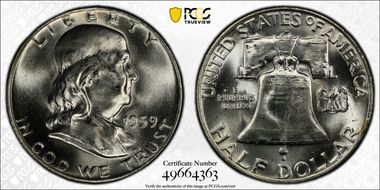 1959-D 50C MS65FBL