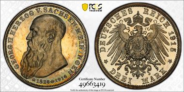 1915 3 Mk Death J-155 PR65CAM