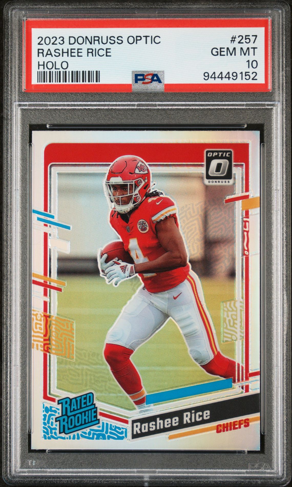 2023 Panini Panini Donruss Optic #257 Rashee Rice front