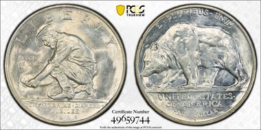 1925-S 50C California MS65