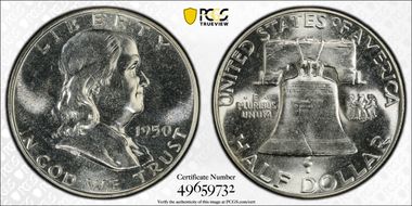 1950 50C PR65