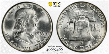 1955 50C "Bugs Bunny" FS-401 MS64FBL