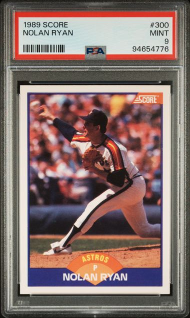 Score Nolan Ryan front
