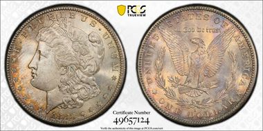 1883-S $1 MS63+