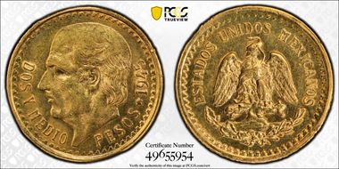 1945 2 1/2 P KM-463  Au N1