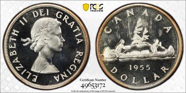 1955 S$1 Arnprior PL67CAM