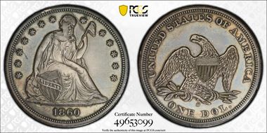 1860-O $1 N1