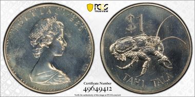 1980 Tala Coconut Crab MS66