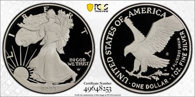 2023-S $1 Silver Eagle PR69DCAM