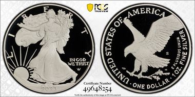 2023-S $1 Silver Eagle PR69DCAM
