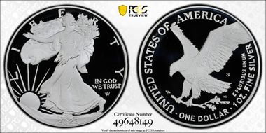 2023-S $1 Silver Eagle PR69DCAM
