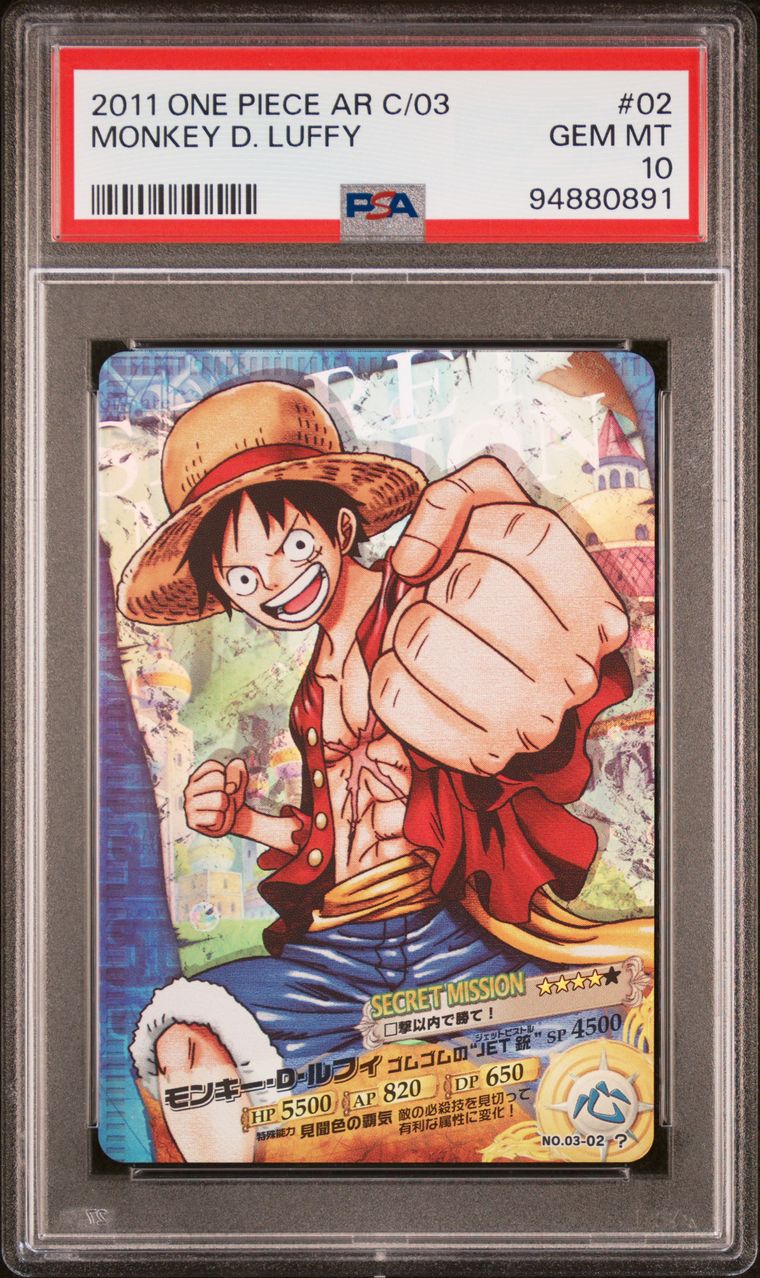 PSA Set Registry Showcase: Vintage One Piece TCG