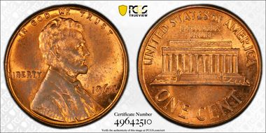 1964 1C DDR FS-801 MS63RD