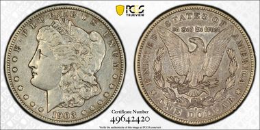 1903-S $1 VAM 2, Micro S N1