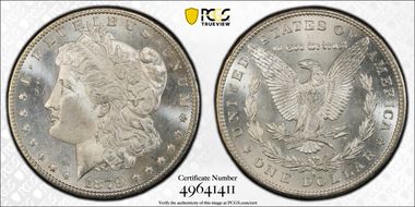 1879-S $1 MS65+