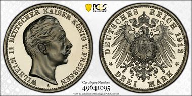 1912-A 3 Mk J-103 PR65DCAM