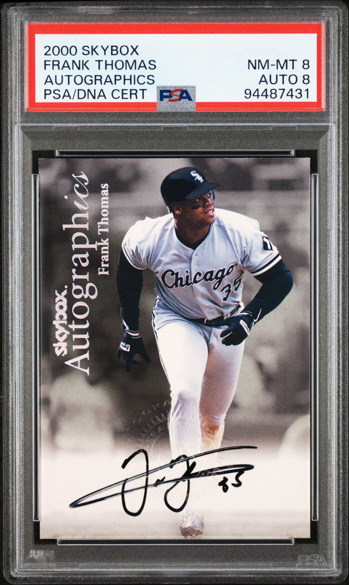 2000 SkyBox Frank Thomas front